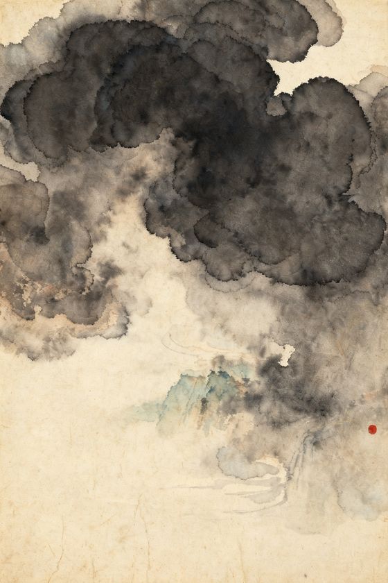 晴雯——又非人物，也无山水，不过是水墨滃染的满纸乌云浊雾而已